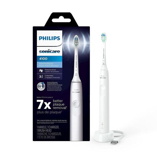 Philips Sonicare 4100 White Electric Toothbrush HX3681/23