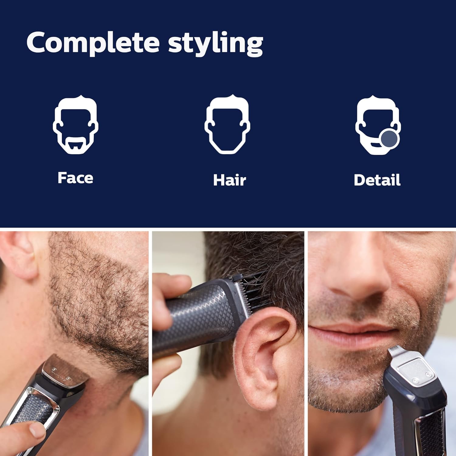 Philips Norelco Multigroom All - in - One Trimmer Series 3000, 13 Piece Men's Grooming Kit