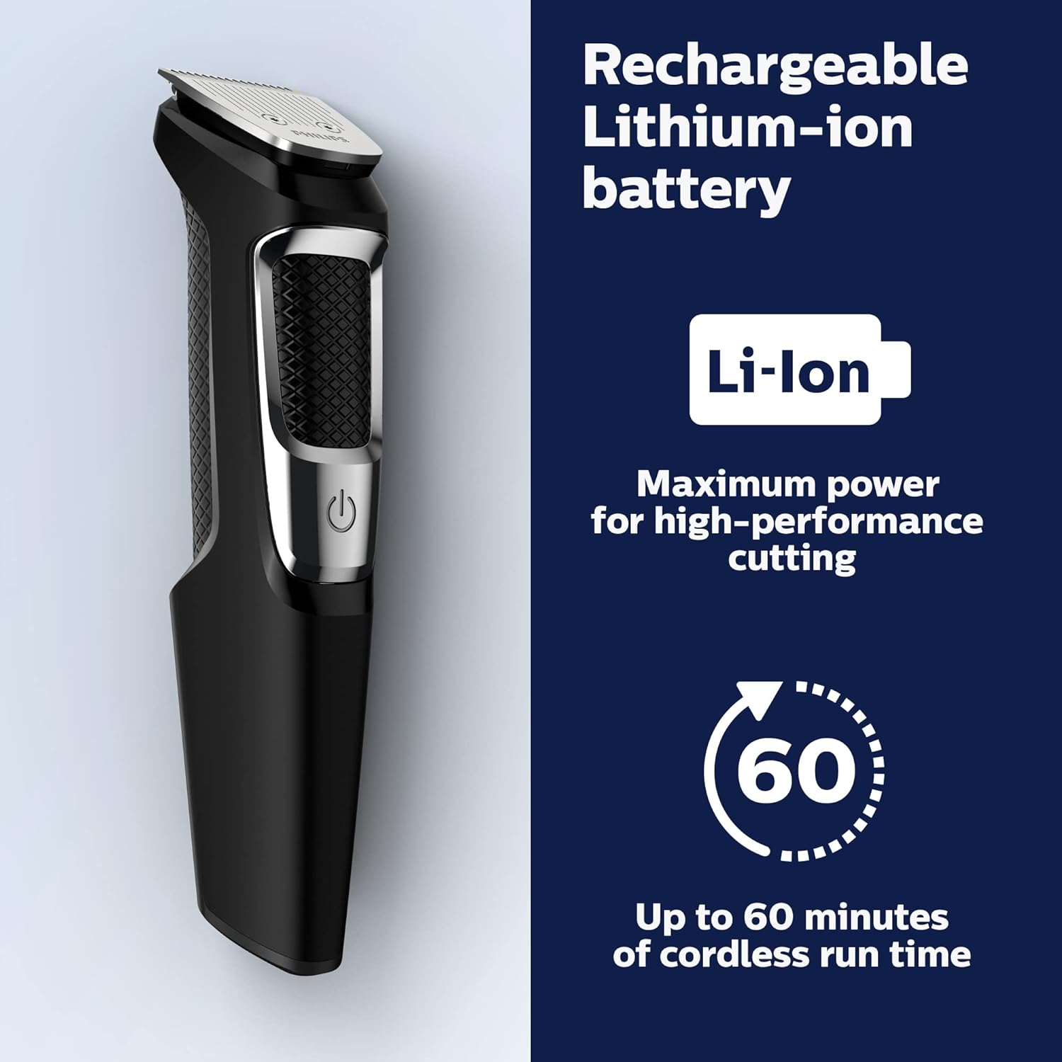 Philips Norelco Multigroom All - in - One Trimmer Series 3000, 13 Piece Men's Grooming Kit
