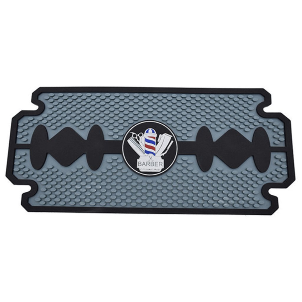 Premium Blade Shape Anti - Slip Hair Styling Tools Barber Mat