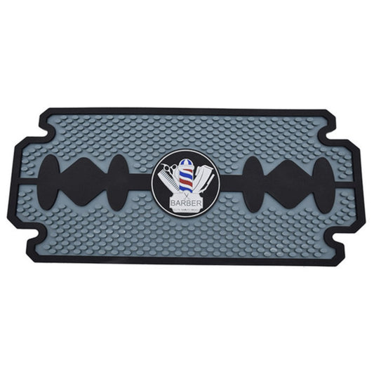 Premium Blade Shape Anti - Slip Hair Styling Tools Barber Mat