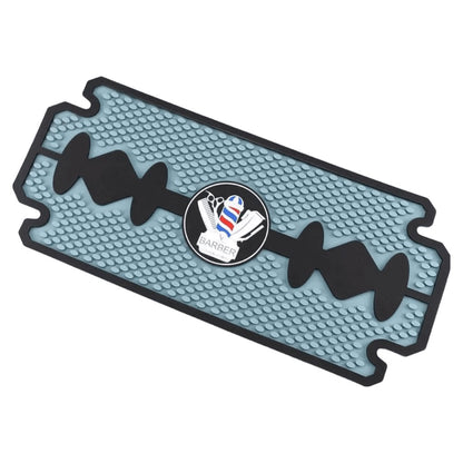 Premium Blade Shape Anti - Slip Hair Styling Tools Barber Mat