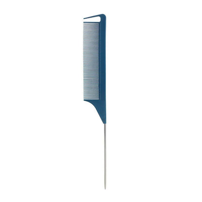 Premium Hair Style Rat Tail Anti - static Comb with Metal Pin