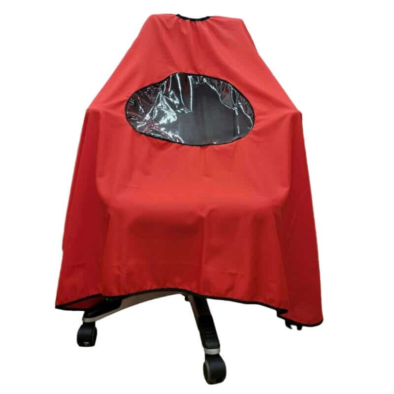 Professional Resizable Barber Cape Hair Cutting Cloth with Clear Window Available in 3 Colors