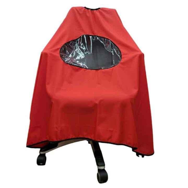 Professional Resizable Barber Cape Hair Cutting Cloth with Clear Window Available in 3 Colors