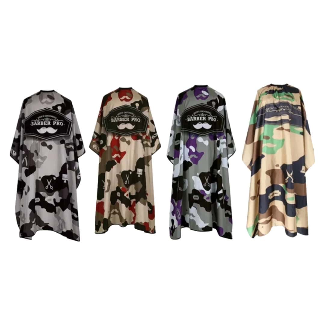 Professional Army style Barber Waterproof Hair Styling Hairdressing unisex Cape