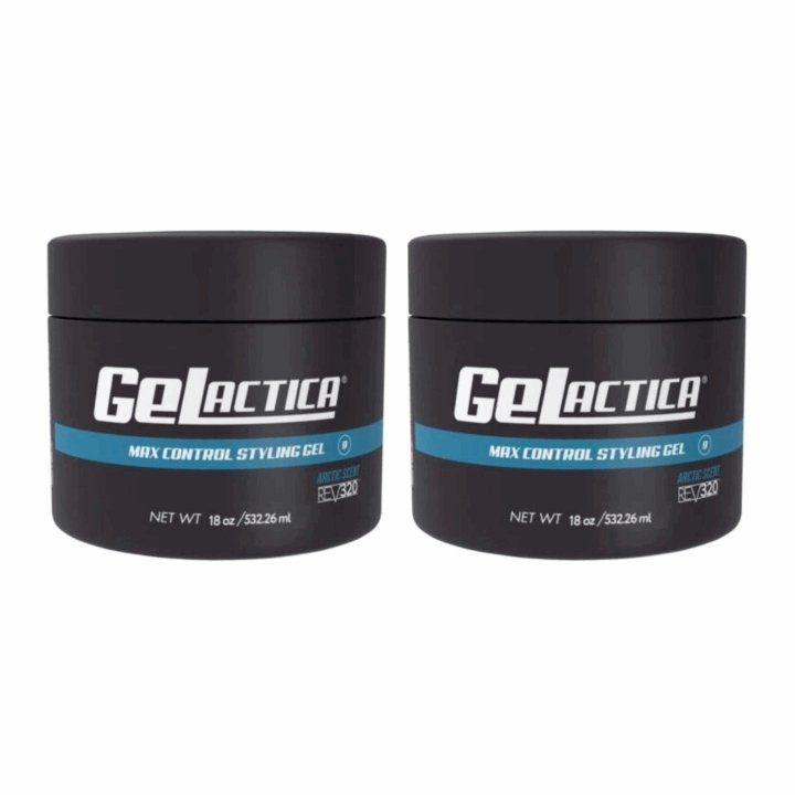 REV320 GeLACTICA Max Control Hair Styling 18 oz - 2 Pcs