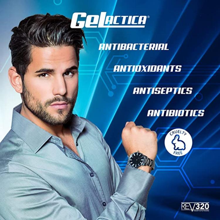 REV320 GeLACTICA Max Control Hair Styling 18 oz - 2 Pcs