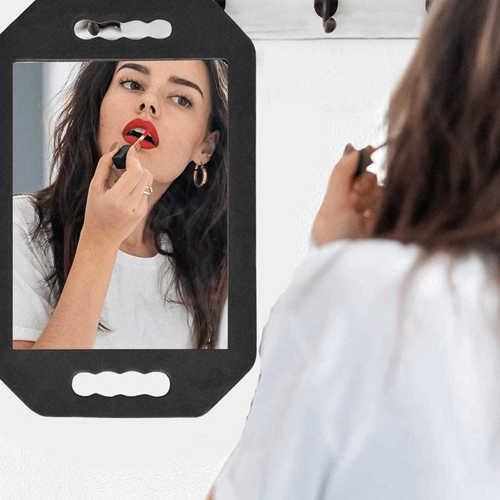 Rectangular Hand Held Mirror for barbershop and salon