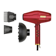 Professional Red & Gold Combo Set, BaBylissPRO LimitedFX BOOST+ Clipper & Trimmer & Charging Base, Fxfs2g Foil Shaver, Hair Spray, Barber Mat, Hair Clipps, Styling Comb, Fade Brush, finger neck Duster, Air Brush System