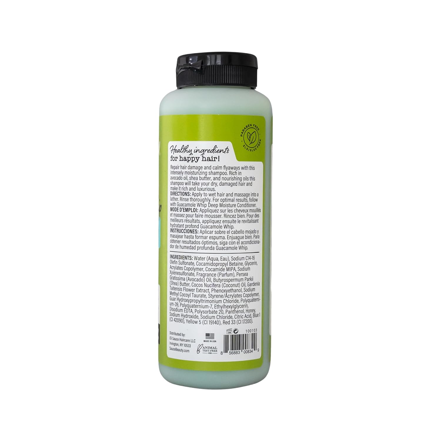 SAUCE BEAUTY Guacamole Whip Shampoo Conditioner kit