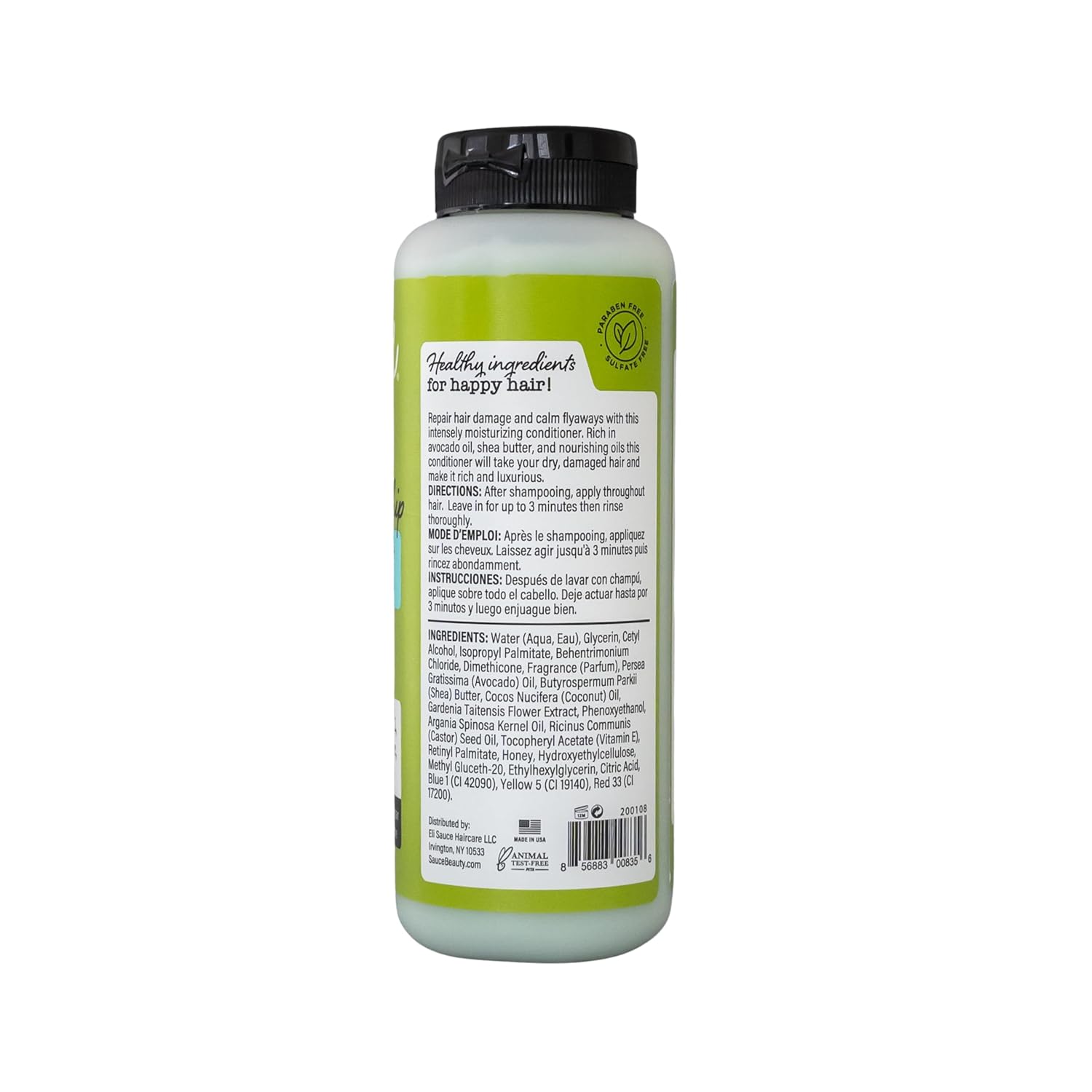 SAUCE BEAUTY Guacamole Whip Shampoo Conditioner kit