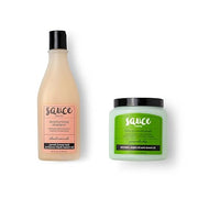 Sauce Beauty Guacamole Whip & Island Marinade Shampoo - Deep Conditioning & Black Castor Oil