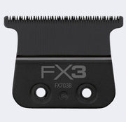 BaBylissPRO FX3 Replacement Blade Black Set, Clipper Fade Blade #FX903B OR Ultra-Thin T-Blade Trimmer #FX703B OR Foil & Cutters Shaver #FXX3RFB OR All Together
