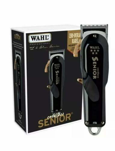 Wahl Professional 5 - Star Series Cordless Senior 08504 - 400 & Wahl Professional 5 Star Retro t - cut 08412 Barber Bundle Kit