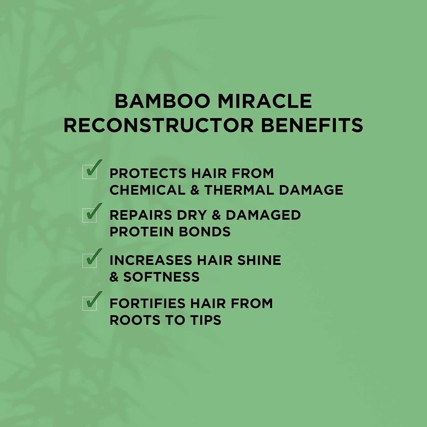 TRUEPLEX Bamboo Miracle Reconstructor Intense Bond Repair Treatment 6oz