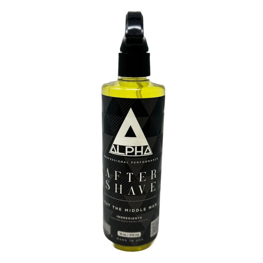 ALPHA AFTER SHAVE 16oz Yellow