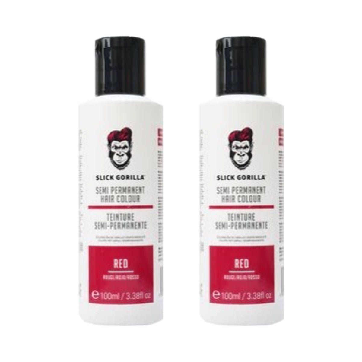 2x Slick Gorilla Semi Permanent Hair Color 3.38oz ( 100ml )