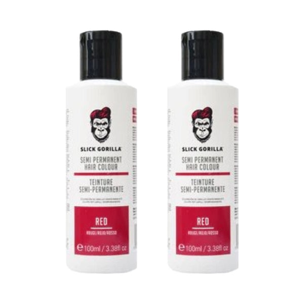 2x Slick Gorilla Semi Permanent Hair Color 3.38oz ( 100ml )