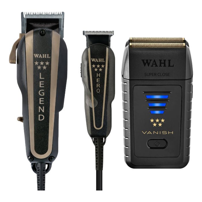 Wahl Pro 5 Star Barber Combo & Vanish Shaver Bundle set