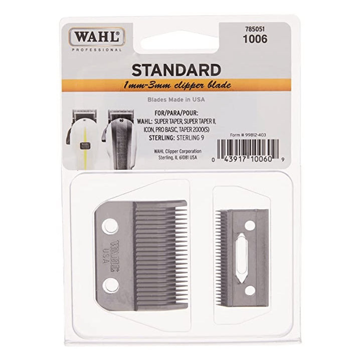 Wahl Professional Standard 1mm - 3mm clipper blade #01006