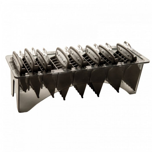 Wahl Professional 8 Pack Premium Cutting Guides #1 - #8 with Organizer #03171 - 500