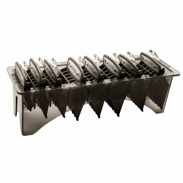 Wahl Professional 8 Pack Premium Cutting Guides #1 - #8 with Organizer #03171 - 500