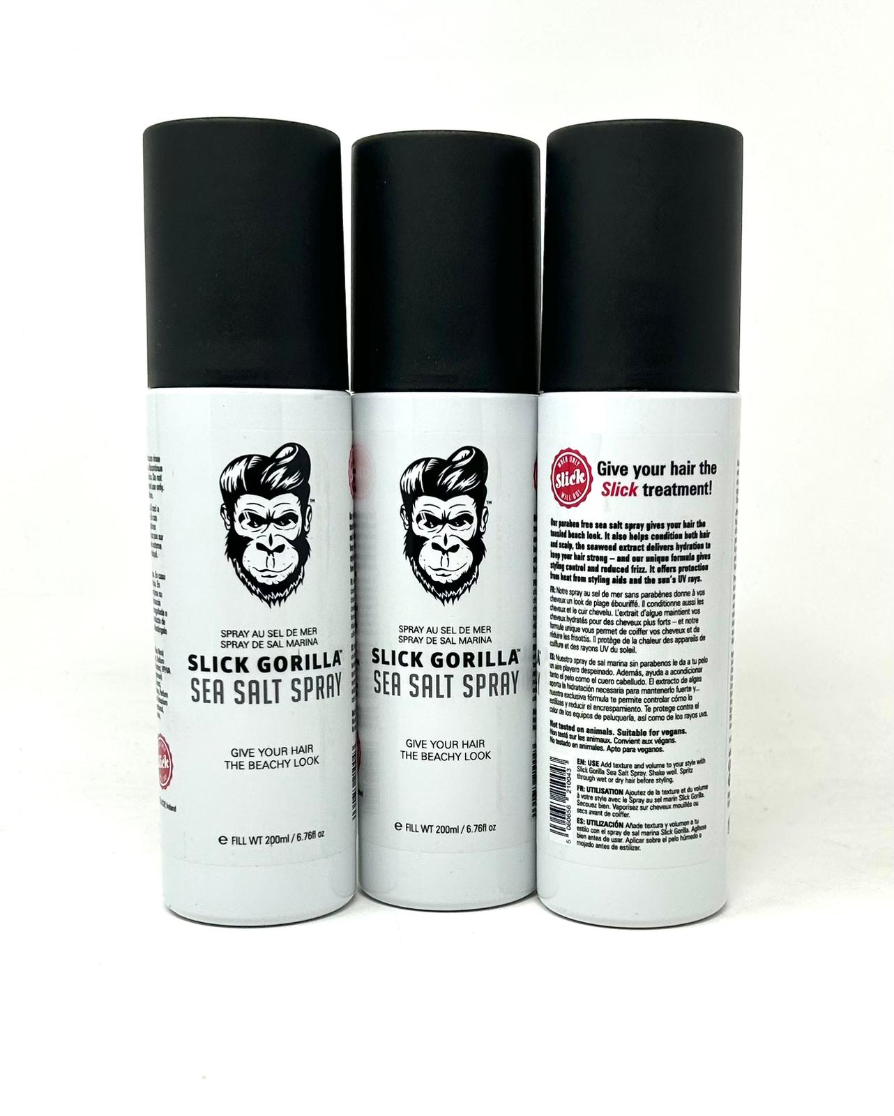 3 Pcs Slick Gorilla Sea Salt Spray 6.76 oz / 200ml