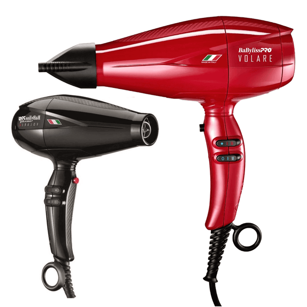 BaBylissPRO Nano Titanium Volare V1 Full-Size Dryer Ferrari-Designed Engine Red OR Black