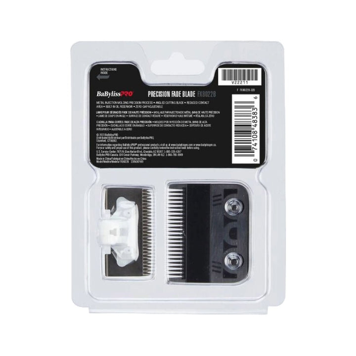 BaBylissPRO Black Titanium Metal - injection Molded (Mim) Precision Fade Blade #FX8022B