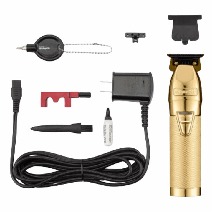 BaBylissPRO Barberology GOLDFX+ All - metal Lithium Outlining Trimmer FX787NG