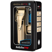 BaBylissPRO Fxone Gold FX Bundle Set, Clipper #FX899G & Trimmer #FX799G & Shaver #FX79FSG