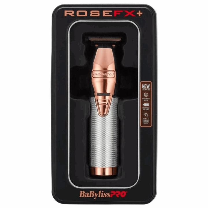 BaBylissPRO Barberology ROSEFX+ All - metal Lithium Outlining Trimmer #FX787NRG