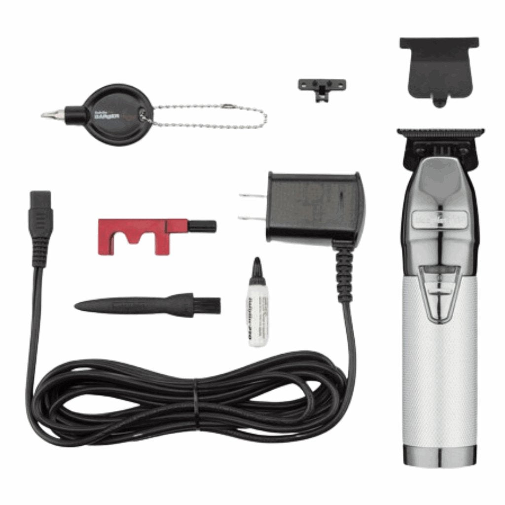 BaBylissPRO Barberology SILVERFX+ All - metal Lithium Outlining Trimmer #FX787NS