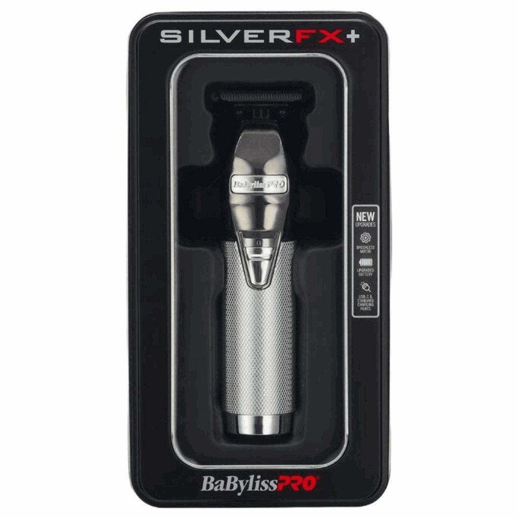 BaBylissPRO Barberology SILVERFX+ All - metal Lithium Outlining Trimmer #FX787NS