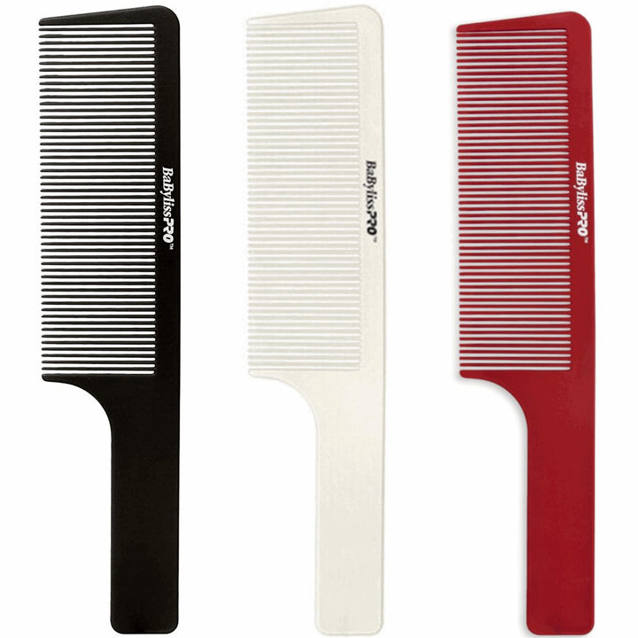 BaBylissPRO BARBERology Clipper Comb Black #BBCKT6BK OR White #BBCKT6WT OR Red #BBCKT6RD