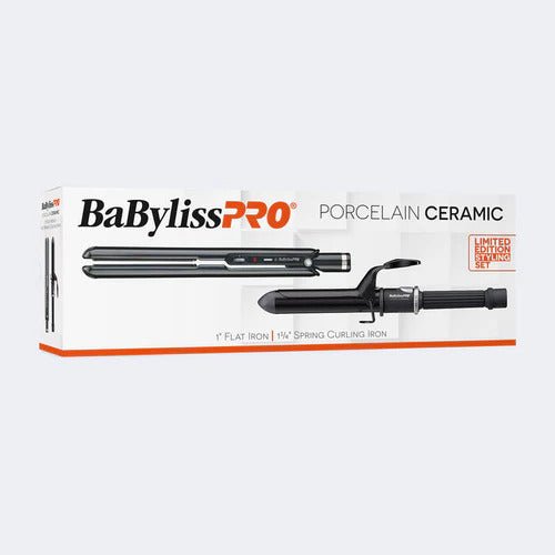 Babyliss Pro Porcelain Ceramic Flat & Curling Iron BPCPP6UC