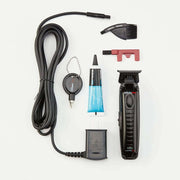 BaBylissPRO Black Combo Set, Lo-PROFX Clipper #FX825 & Trimmer #FX726 & Charging Base & Foil Shaver & Mat & Water Spray & Fade Brush & Neck Duster & Combs Barber Bundle Set