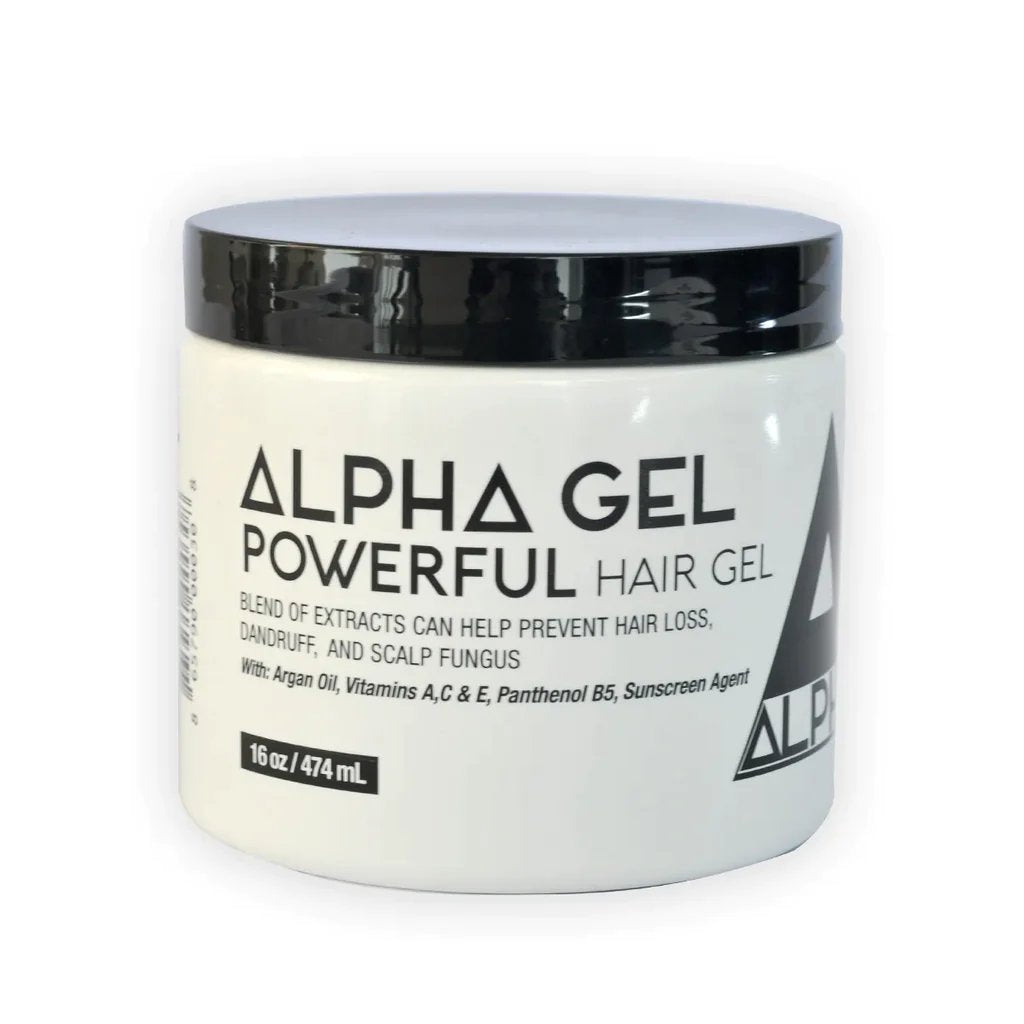 Alpha Hair Gel Powerful Hair Gel (Black, White , Blue , Anti Gray