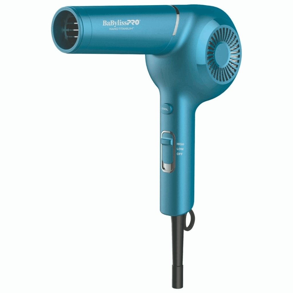 BaByliss PRO Nano Titanium 1" Ultra - Thin Flat Iron & Pistol - Grip Classic Hair Dryer Value Pack BNTPP36UC