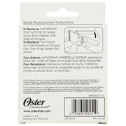 Oster Professional Replacement Blade for Classic 76 / Star-Teq / Powerline / Outlaw, Size 1A 1/8" (3.2 mm) #76918-076