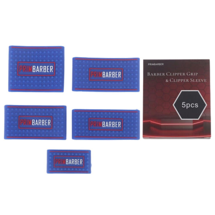 PRIMBARBER Professional Clipper Grip Sleeves - 5 Pcs