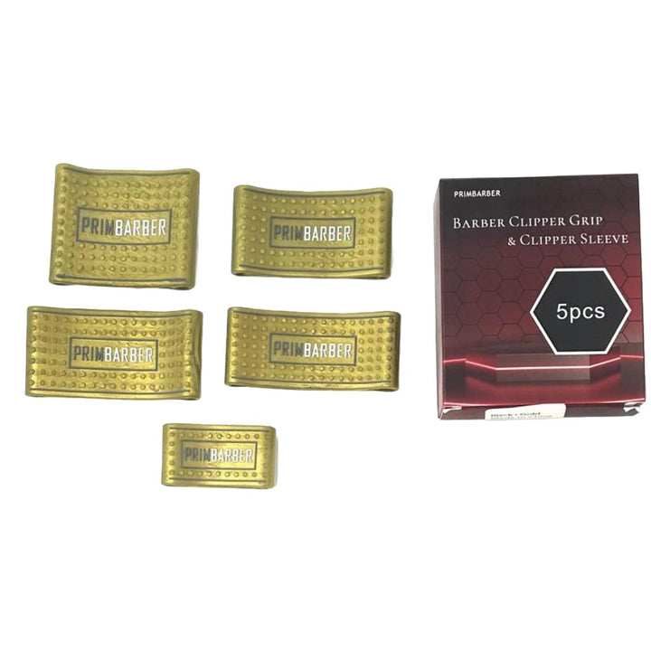 PRIMBARBER Professional Clipper Grip Sleeves - 5 Pcs