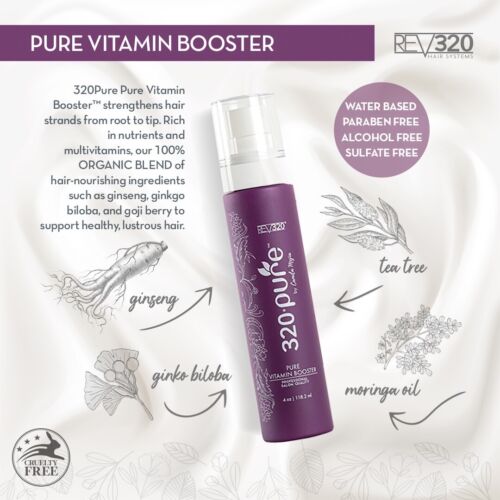 REV320 Pure Deep Cleanse Shampoo & 320 Pure Vitamin Booster Set