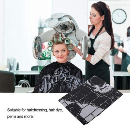 6 Pcs Professional Hair Cutting Cape Salon Hairdressing Gown Barber Cloth Unisex