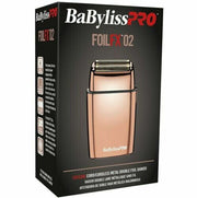 BaBylissPRO FoilFx Cordless Metal Double Foil Shaver (Rose Gold) # FXFS2RG