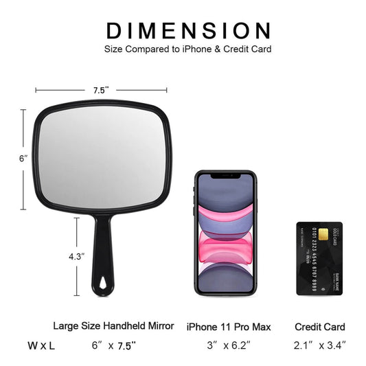 Soft 'n Style Barber Salon Handheld Mirror