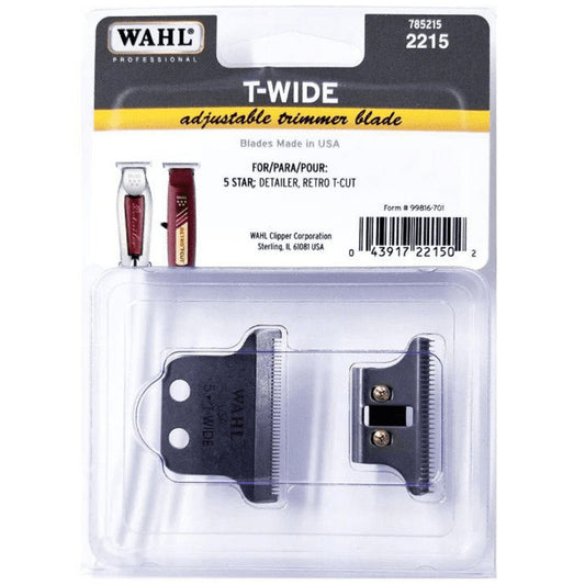 Wahl Professional T - Wide Adjustable Trimmer Blade #02215