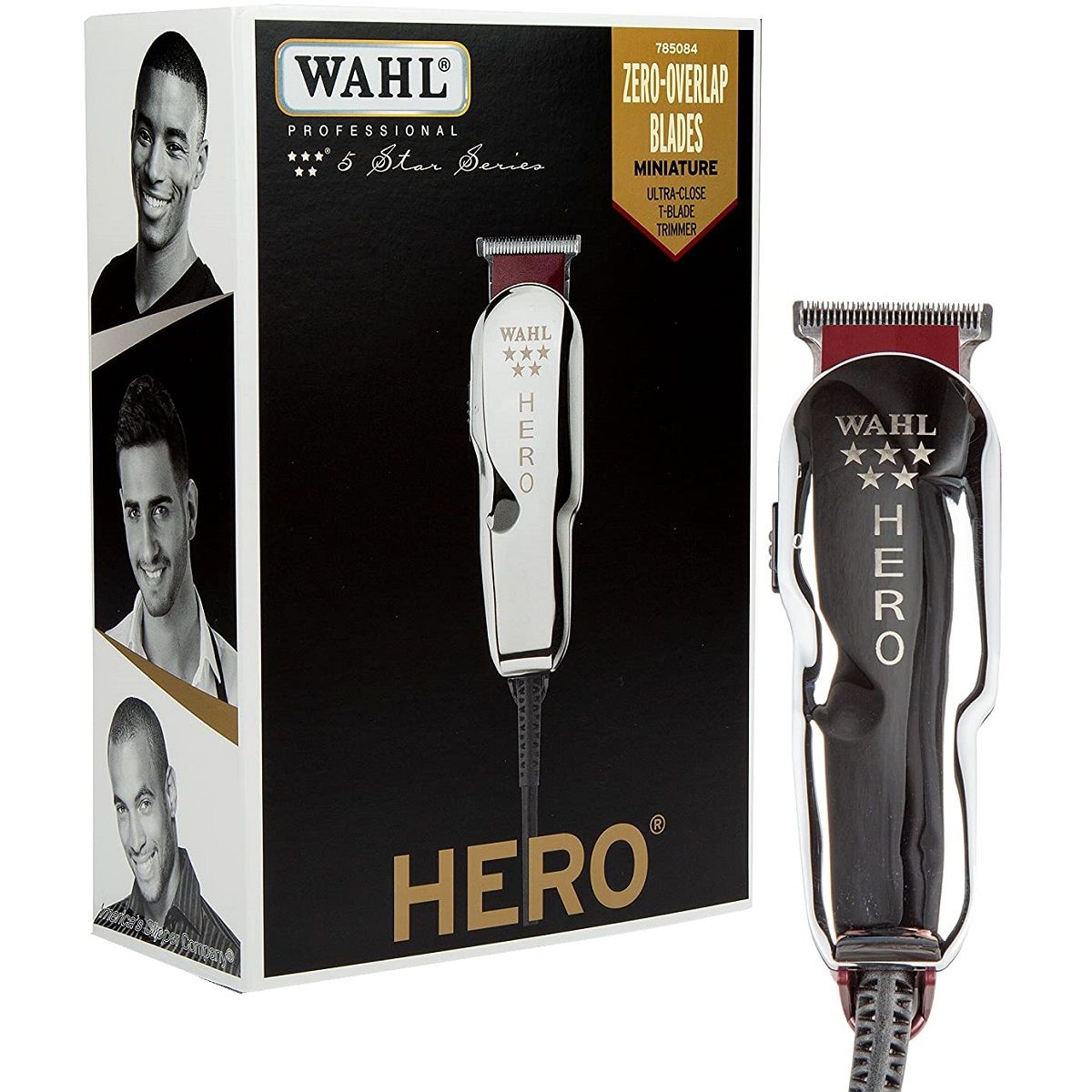 Wahl Professional 5 Star Series Magic Clip 08451 & Hero Trimmer 08991 Bundle Set