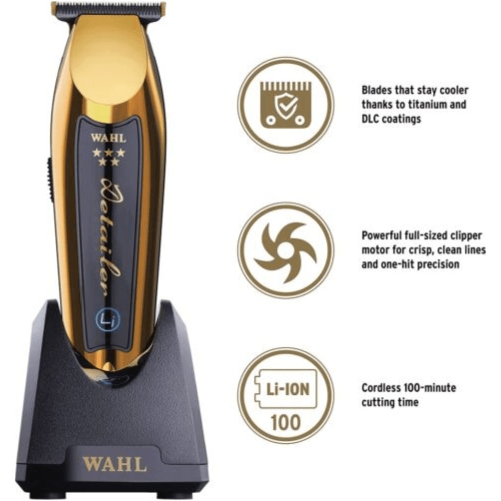 Wahl Professional 5 Star Series Cordless Detailer Li Gold #8171 - 700